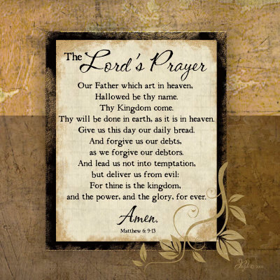 the lords prayer